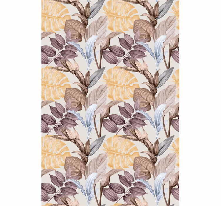 Stores motif plantes tropicales XXL - TenStickers