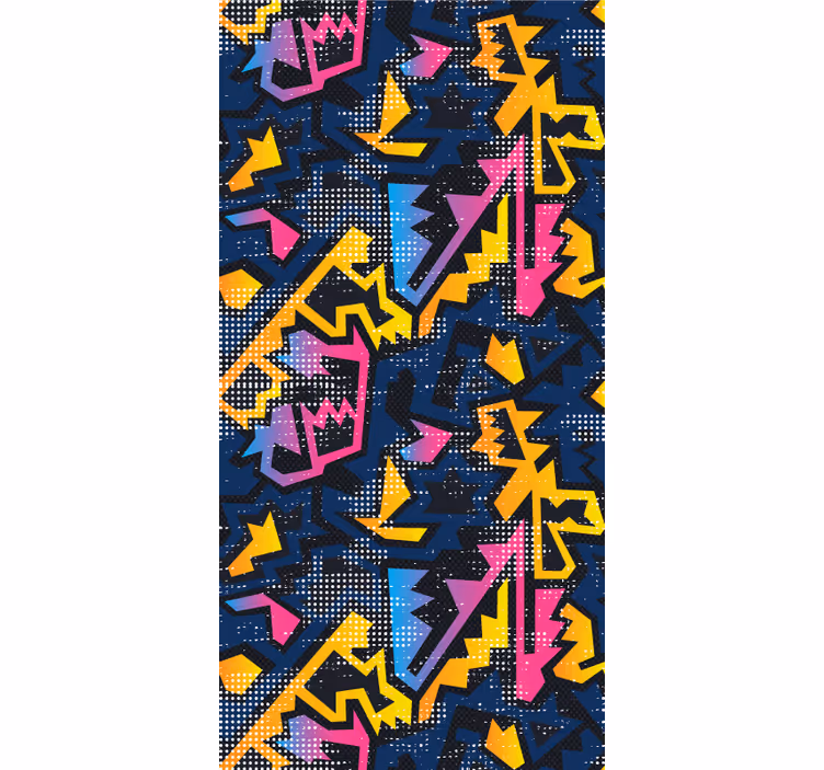 Stores pour ados graffiti géométrique - TenStickers