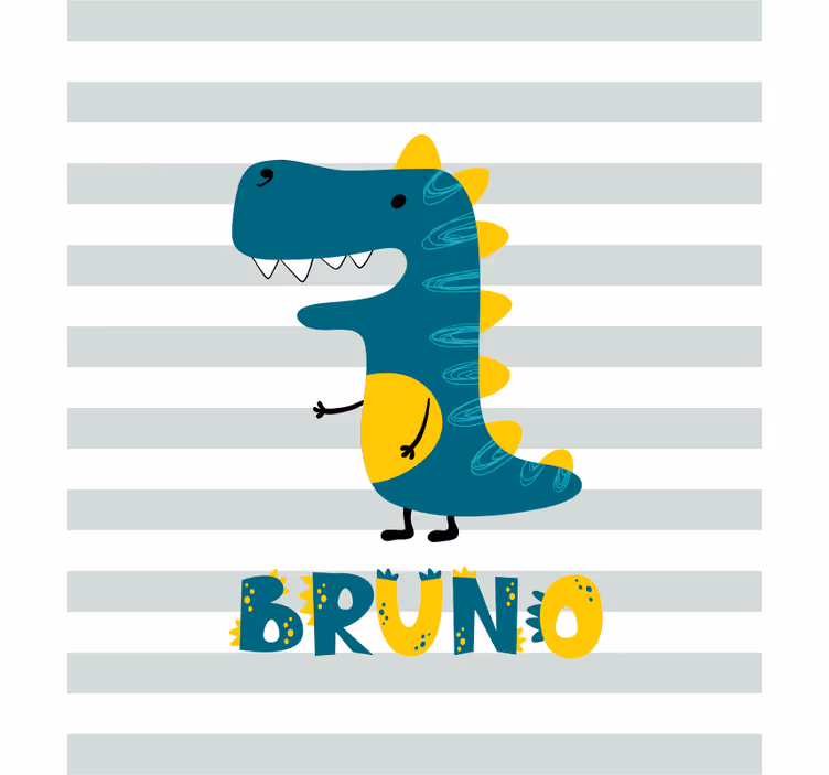 Store dinosaure jurassique personnalisable - TenStickers