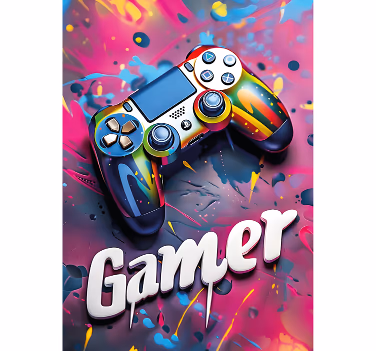 Store enrouleur geek style coloré - TenStickers