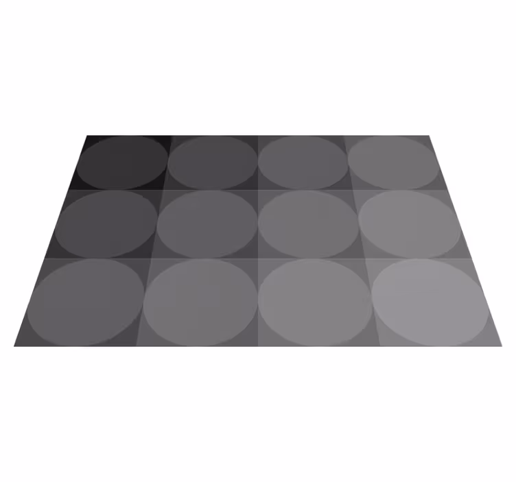 Set de table motif circulaire subtil - TenStickers