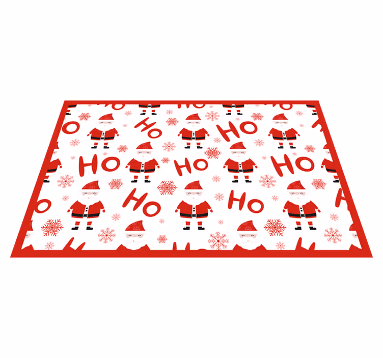 Set de table noël fête de noël avec le père noël - TenStickers