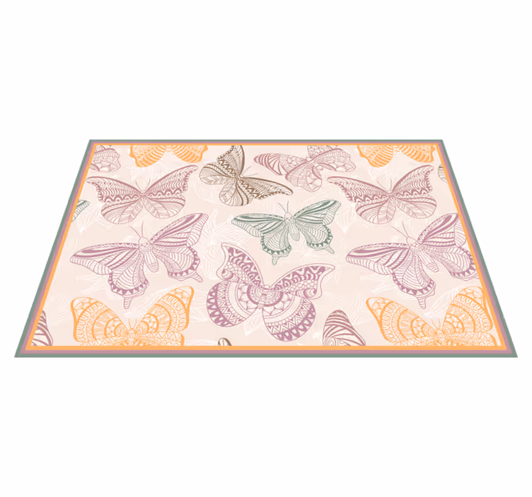 Set de table original motif papillons élégants - TenStickers