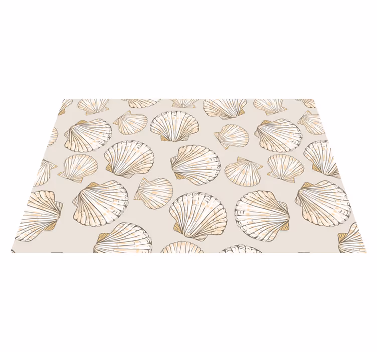 Set de table motif coquillages - TenStickers
