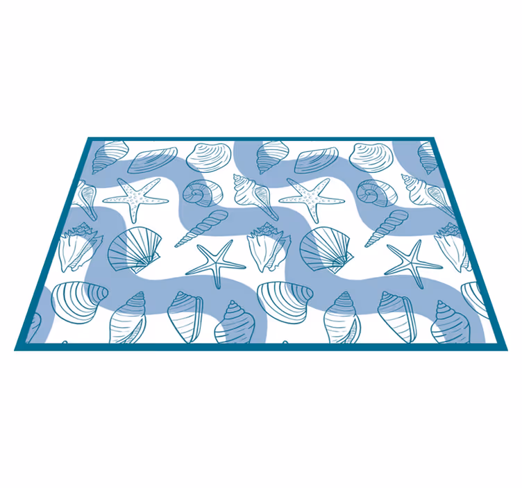 Set de table original collection motifs coquillages - TenStickers