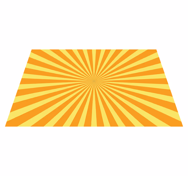 Set de table citation motif éclatant soleil - TenStickers