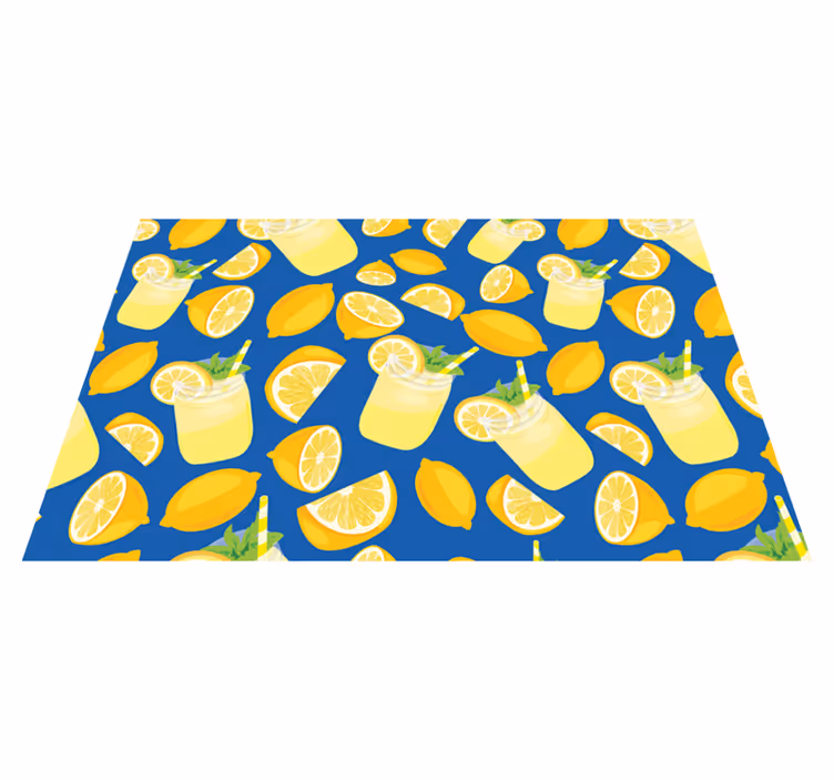 Set de table fruits Limonade et citrons - TenStickers
