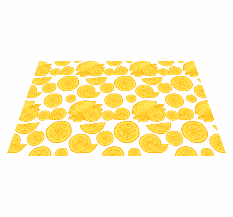 Set de table motif tranche de citron - TenStickers