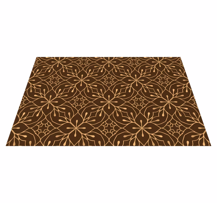 Set de table idée de fleurs Élégantes - TenStickers