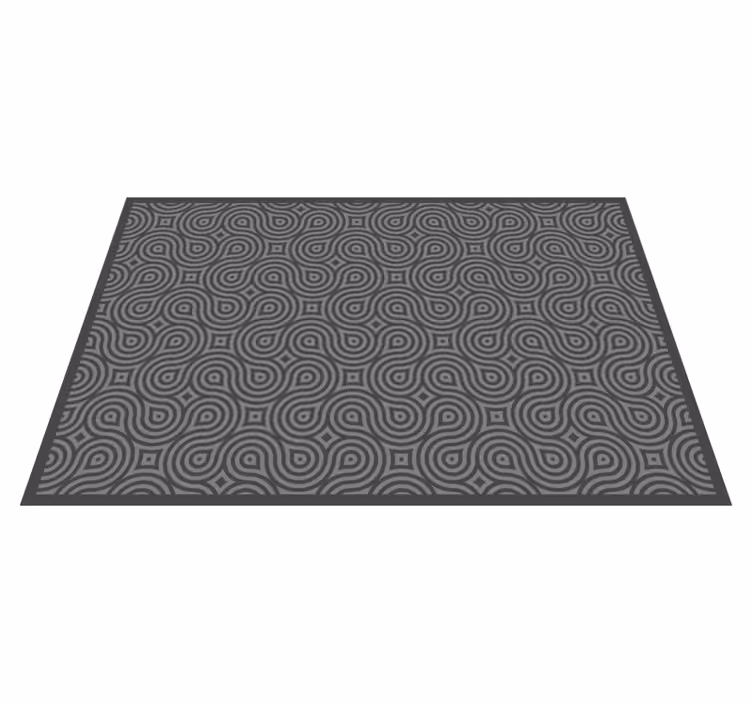 Set de table motif tourbillon abstrait - TenStickers