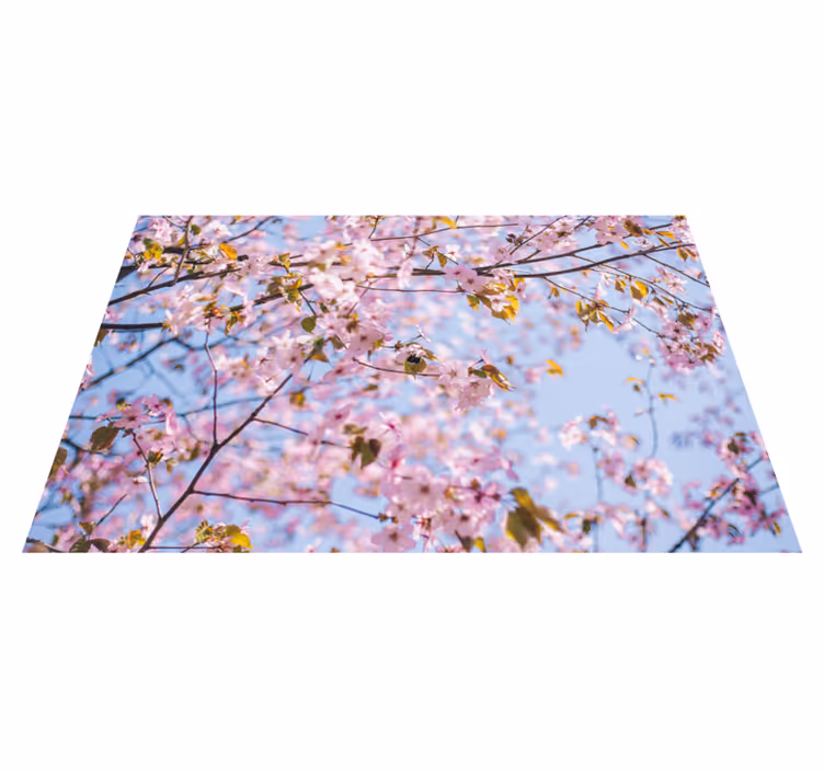 Set de table fleurs de cerisier en fleurs - TenStickers