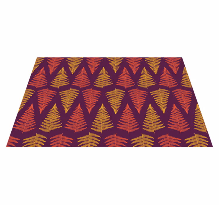 Set de table motif feuillage - TenStickers