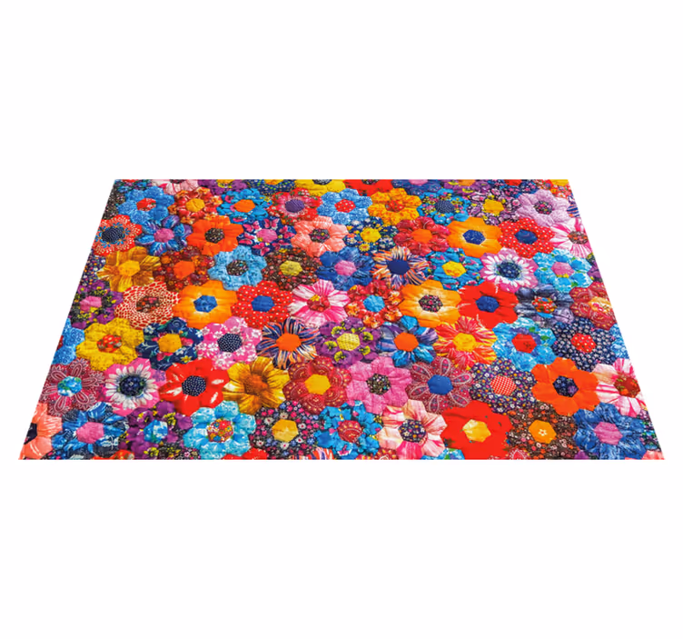 Set de table original arrangement floral vivant - TenStickers