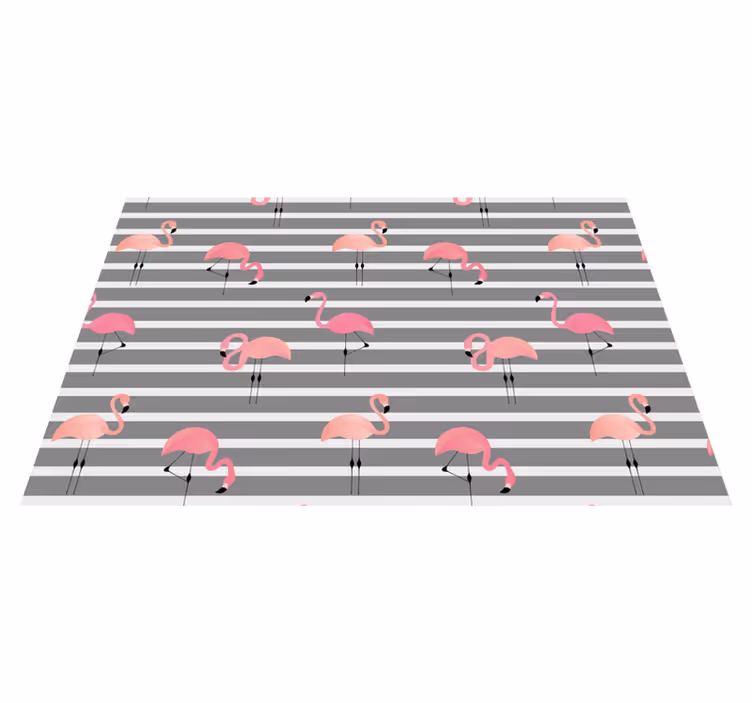 Set de table original motif flamant rose - TenStickers