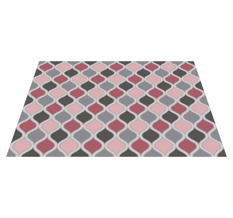 Set de table texture colorée à motifs - TenStickers