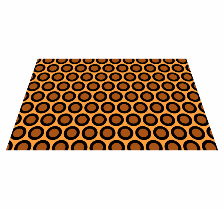 Set de table moderne motif circulaire - TenStickers