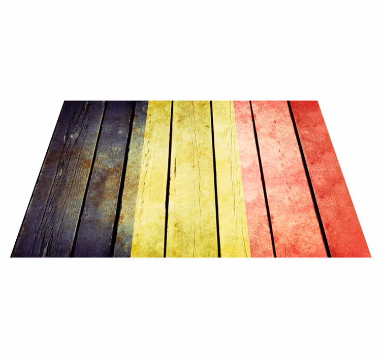 Set de table planche en bois colorée - TenStickers