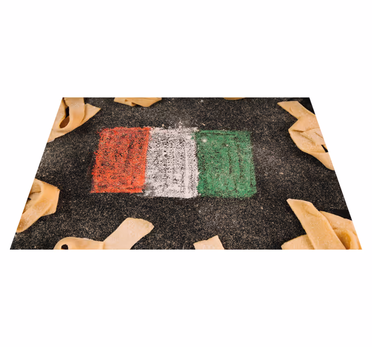 Set de table original drapeau italien cuisine - TenStickers