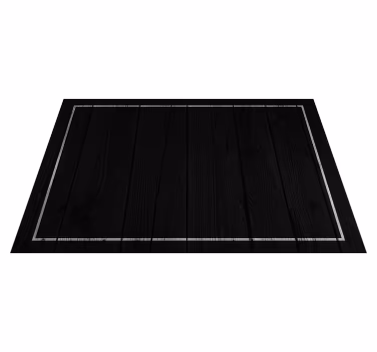 Set de table surface noire élégante - TenStickers