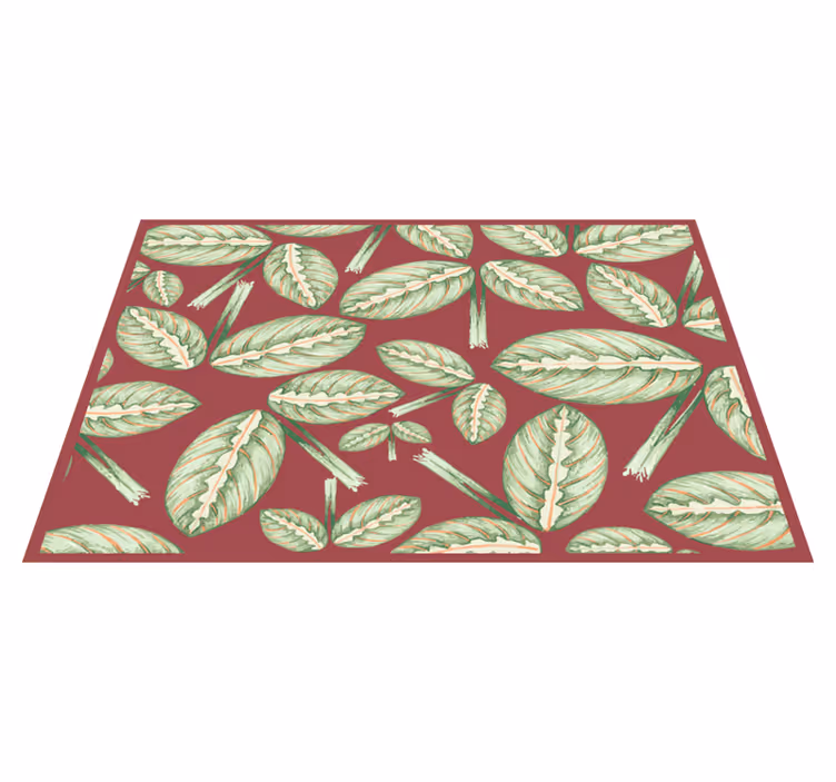 Set de table original motif de feuilles - TenStickers