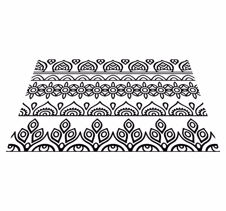 Set de table motif imprimé botanique - TenStickers