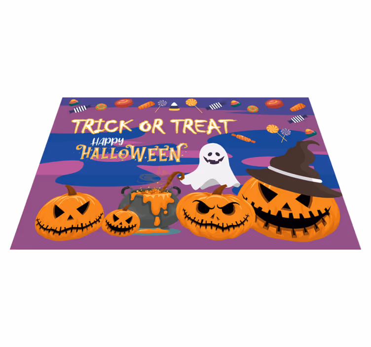 Set de table halloween trick ou treat - TenStickers