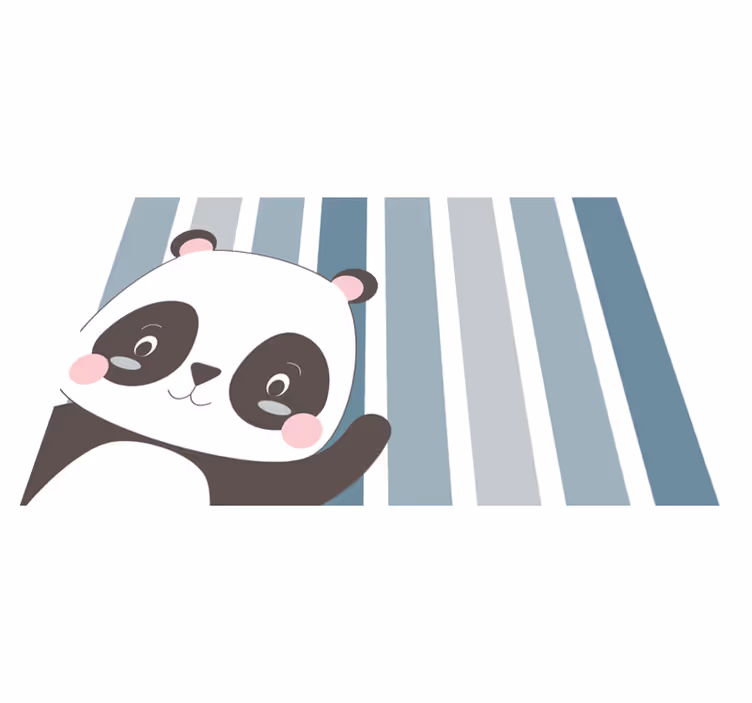 Set de table enfant design panda - TenStickers