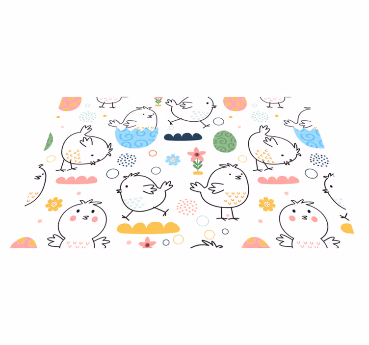 Set de table enfant motifs d'oiseaux mignons - TenStickers