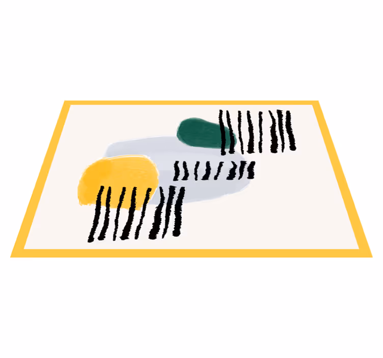 Set de table original Art abstrait rianning - TenStickers