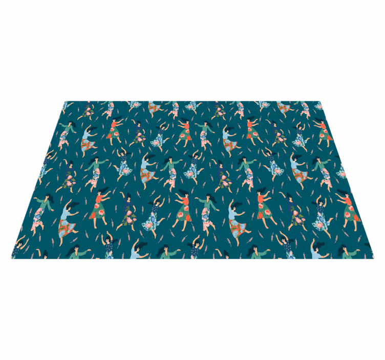 Set de table original motif femmes dansantes - TenStickers