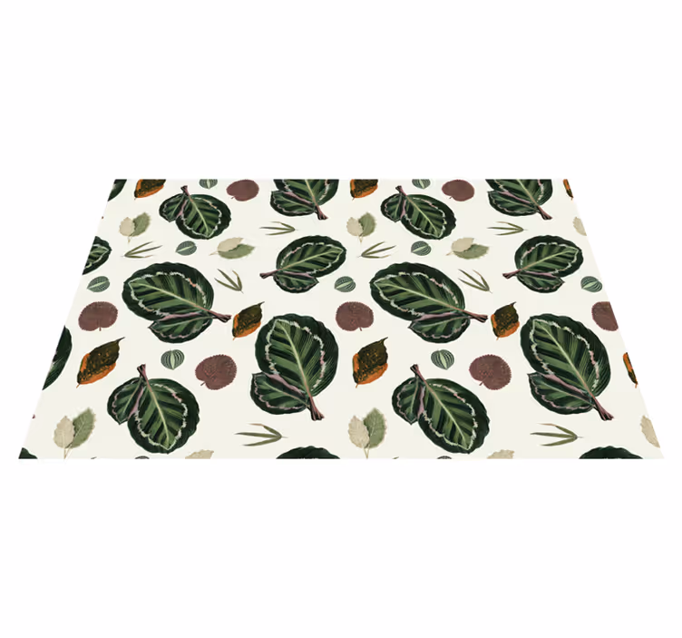 Set de table motifs feuilles - TenStickers