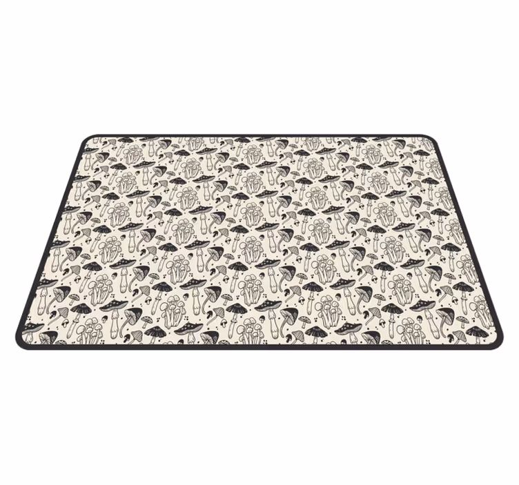 Set de table original motif champignon - TenStickers