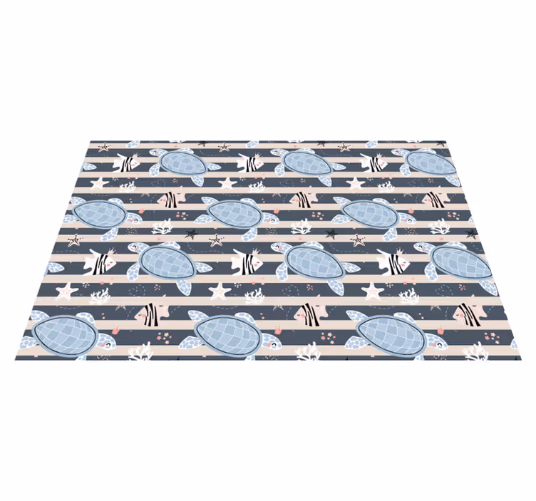 Set de table enfant motif tortue réjouissant - TenStickers