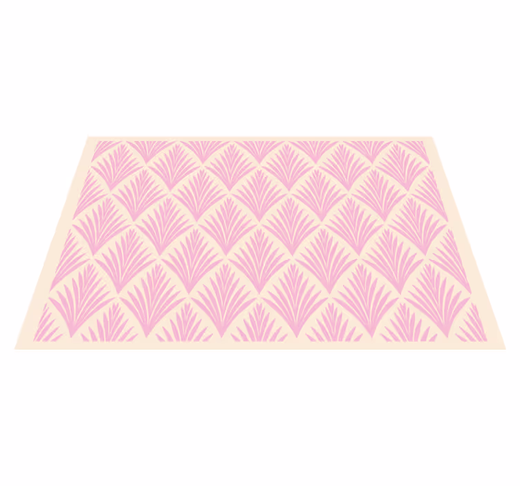 Set de table motif de feuilles texturé - TenStickers