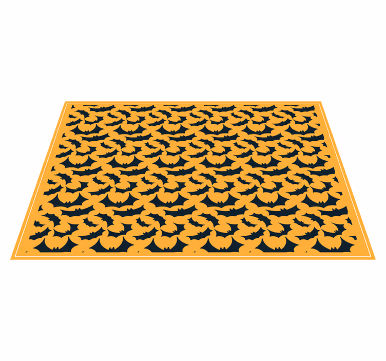 Set de table halloween motif chauves-souris - TenStickers