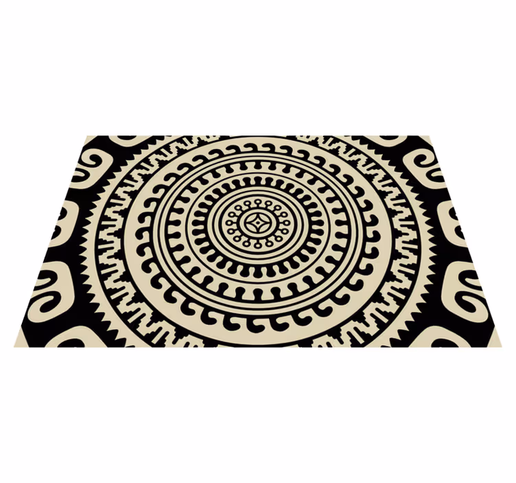 Set de table formes circulaires à motifs - TenStickers