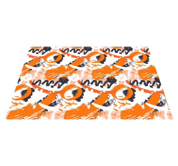 Set de table motif coloré abstrait - TenStickers