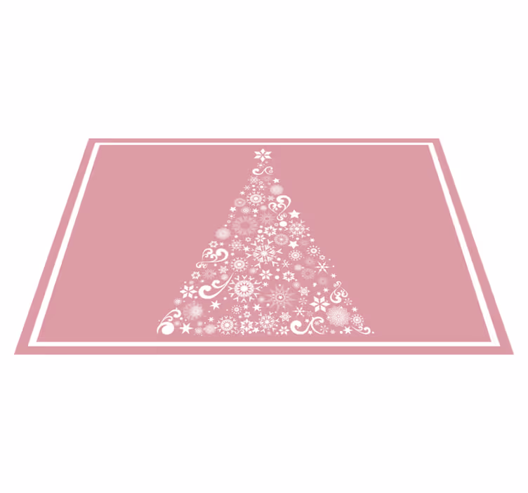 Set de table noël motif arbre festif - TenStickers