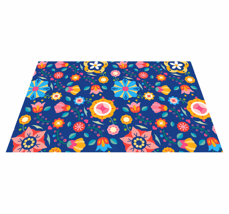 Set de table original concept floral Éclatant - TenStickers