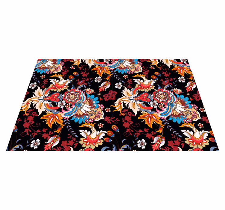 Set de table original Élégance emblème floral - TenStickers