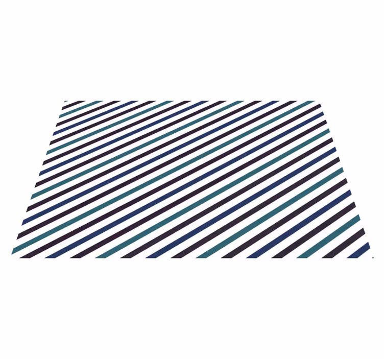 Set de table à rayures colorées - TenStickers