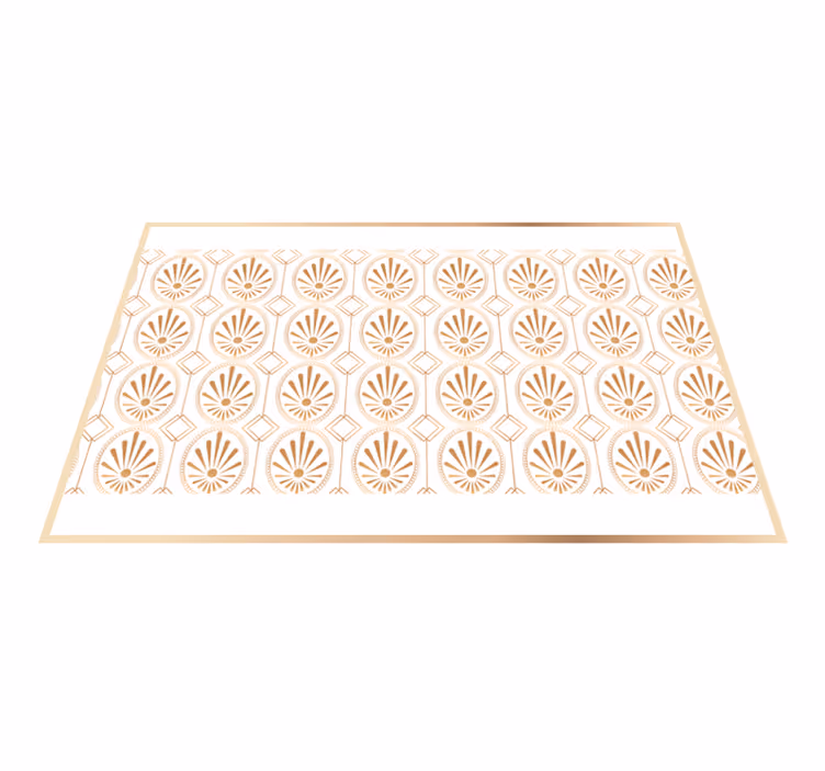 Set de table moderne Élément feuille Élégante - TenStickers