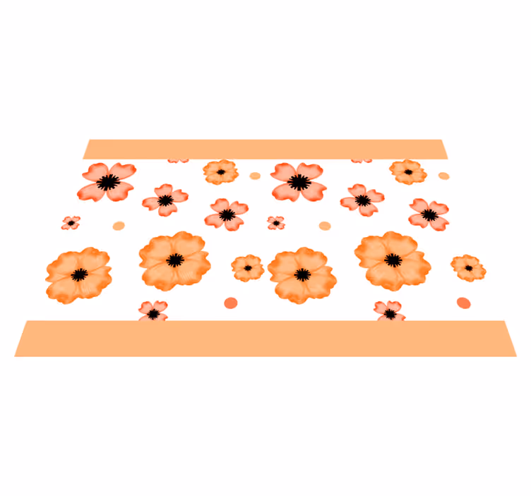 Set de table enfant motif floral inspirant - TenStickers
