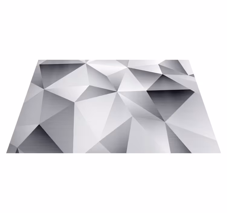 Set de table moderne motif géométrique métallique - TenStickers