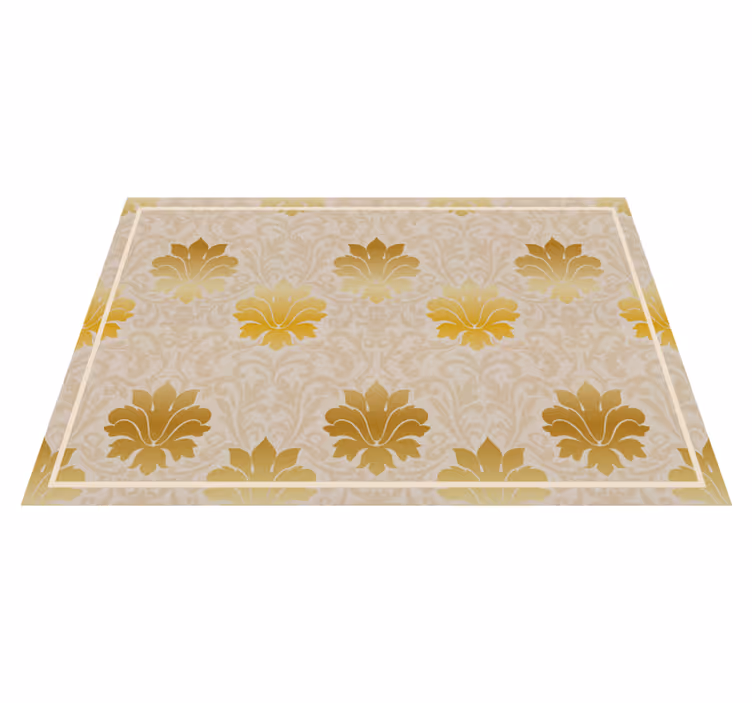 Set de table fond floral élégant - TenStickers