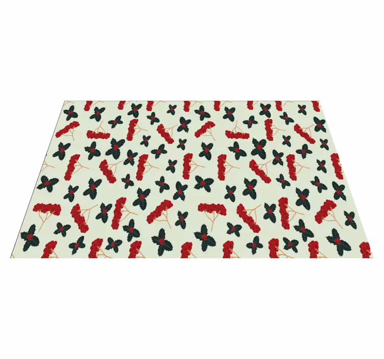 Set de table noël motifs de baies - TenStickers