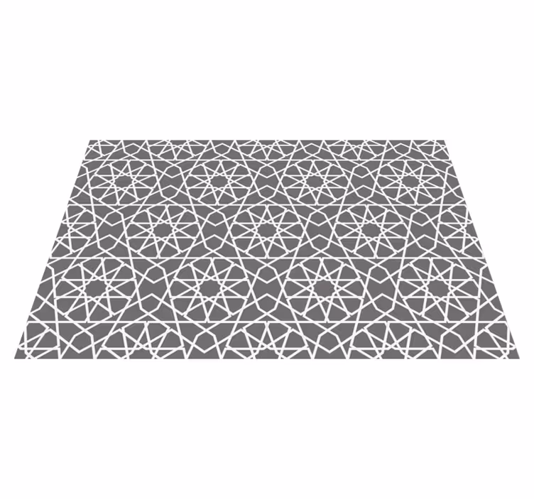 Set de table motif géométrique rectangle - TenStickers
