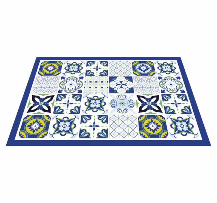 Set de table compositions géométriques vivantes - TenStickers