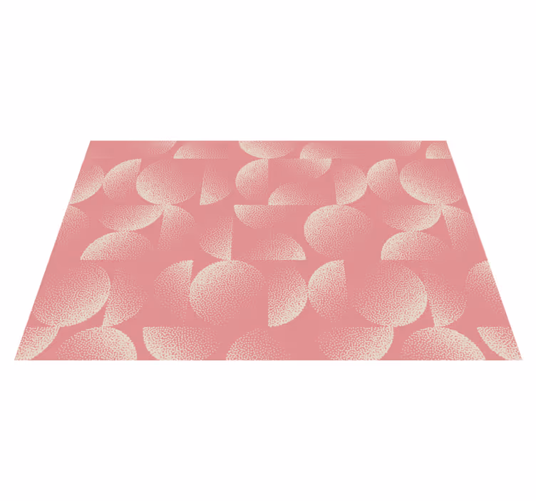 Set de table motifs circulaires abstraits - TenStickers