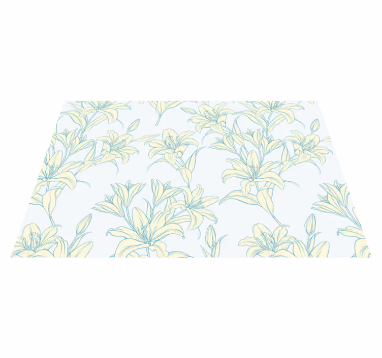 Set de table style inspiré des plantes élégantes - TenStickers